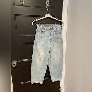 Madewell balloon Denim jeans size 26 P